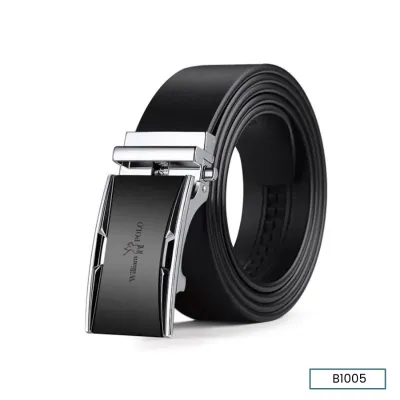 URBAN EDGE MEN’S SILVER BELT